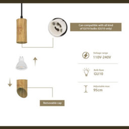 Modern Bamboo Pendant Light Shade With Blue Birds And Cylinder Contemporary Ceiling Light - thumbnail 3