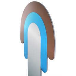Beliani Wall Mirror Mespaul 60 Cm 80 Cm Multicolour - thumbnail 5