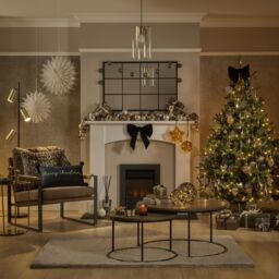 Led Glass Christmas Decoration, (H)210mm - Brown - thumbnail 2