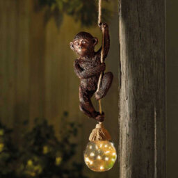 Smart Solar Solar Led Hanging Monkey Garden Light