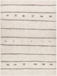 Livabliss Becki Owens Rivi-Global Ivory Black Living Dining Bedroom Rug 200 X 275 Cm Easy Care, Non Shedding - thumbnail 1