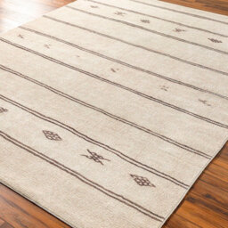 Livabliss Becki Owens Rivi-Global Ivory Black Living Dining Bedroom Rug 200 X 275 Cm Easy Care, Non Shedding - thumbnail 6