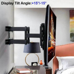 Tilt Tv Wall Mount Bracket For 26 To 65 Inch Flat Screen Tvs - thumbnail 5