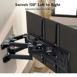 Tilt Tv Wall Mount Bracket For 26 To 65 Inch Flat Screen Tvs - thumbnail 2