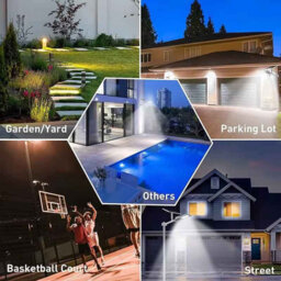 200W Solar Street Light Outdoor Waterproof 380 Led Dusk To Dawn With 6000Mah Battery - thumbnail 4