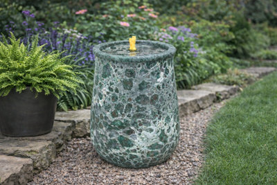 Outdoor Living UK Altico Priya Emerald Green Water Feature Without Cover