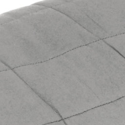 Vidaxl Weighted Blanket Grey 200X200 Cm 9 Kg Fabric Weighted Blankets - thumbnail 4