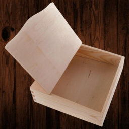 Woodeedoo Wooden Document Letter File Holder Desk Organiser Mail Rack Papers Photos Folders Post Box With Lid 27 X 27.5 X 8 Cm - thumbnail 5