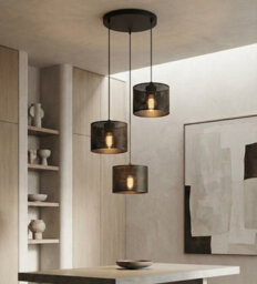 Emibig Lighting Emibig Lux Prem Pendant Lamp 3 X E27 Black - thumbnail 4