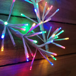 Samuel Alexander 18.7M 750 Led Treebrights Christmas String Lights With Timer In Blue, White & Purple - thumbnail 6