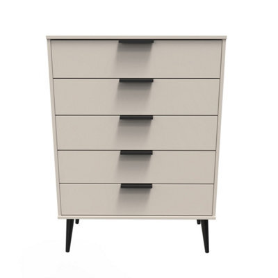 Fuji 5 Drawer Chest Of Drawers In Kashmir Matt (Ready Assembled) - image 1