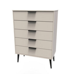 Fuji 5 Drawer Chest Of Drawers In Kashmir Matt (Ready Assembled) - thumbnail 3