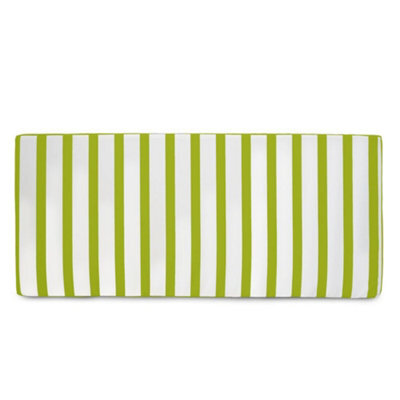 rucomfy Beanbags Rucomfy Olive Green Water Resistant Indoor Or Outdoor 2 Seater Double Bench Seat Pad Cushion - image 1