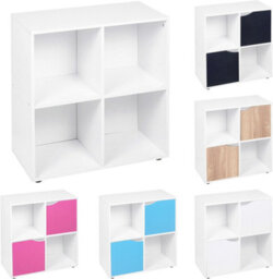 Urbn-Living Urbnliving - 4-Cube Shelving Unit - Square - thumbnail 2