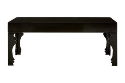 Orsina High Gloss Black Coffee Table, Black Wood Coffee Table, Rectangular Coffee Table, Stylish Coffee Table - thumbnail 5