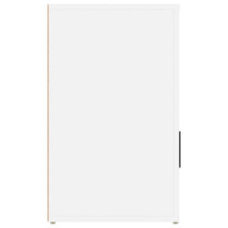 Berkfield Bedside Cabinet White 50X36X60 Cm Engineered Wood - thumbnail 8