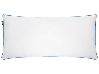Wyld And Coco Luxnest Low Bed Pillow White Duck Down 40 X 80 Cm Premium Cotton Casing - image 1