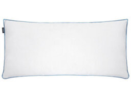 Wyld And Coco Luxnest Low Bed Pillow White Duck Down 40 X 80 Cm Premium Cotton Casing - thumbnail 1