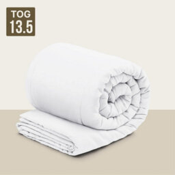 Moonlight Bedding Duvet 13.5 Tog Soft Hollowfibre, Skin-Friendly & Warm, Single 135 X 200Cm - thumbnail 2