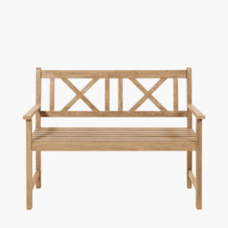 Pacific Lifestyle Outdoor Teak 2 Seater Acacia Wood Bench - thumbnail 6