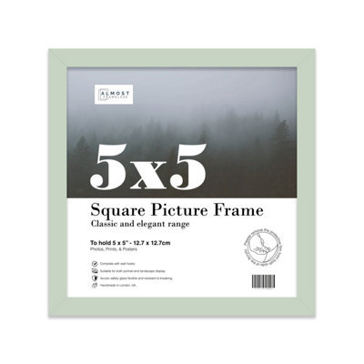 5X5 Mint Green Picture Frame (12.7 X 12.7Cm) Poster, Photo, Artwork, Gallery Wall Or Print - image 1