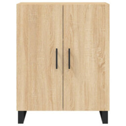 Berkfield Elegant Highboard Sonoma Oak 69.5X34X180 Cm Engineered Wood - thumbnail 8