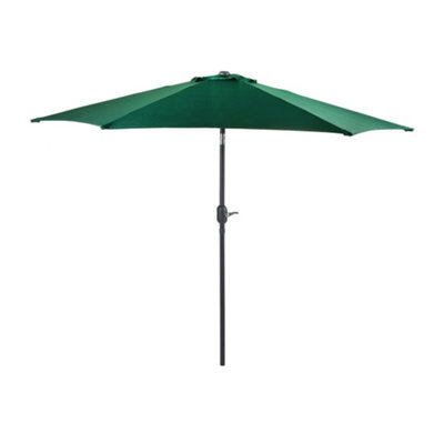 Alfresia Green 2.7M Outdoor Garden Parasol With Tilt Function - image 1