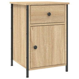 Berkfield Bedside Cabinets 2 Pcs Sonoma Oak 40X42X60 Cm Engineered Wood - thumbnail 5