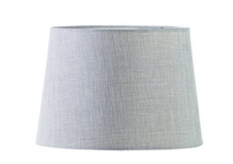 Lighting Supermarket Messini Large Black Elegant Candlestick Table Lamp With Grey Linen Shade - thumbnail 4
