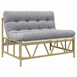Walplus Garden Bench Light Grey 110 X 75X 71 Cm Steel - thumbnail 2
