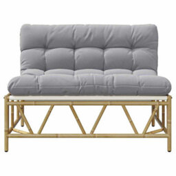 Walplus Garden Bench Light Grey 110 X 75X 71 Cm Steel - thumbnail 5