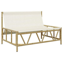 Walplus Garden Bench Light Grey 110 X 75X 71 Cm Steel - thumbnail 4