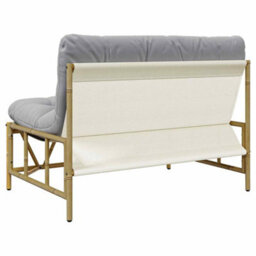 Walplus Garden Bench Light Grey 110 X 75X 71 Cm Steel - thumbnail 7