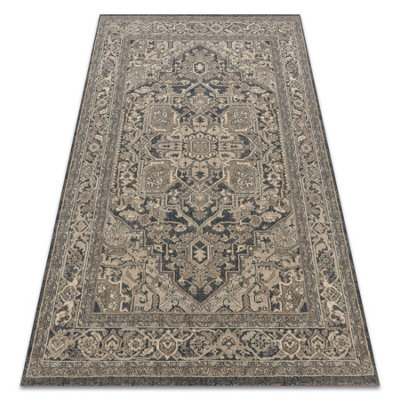 RugsX Wool Carpet Legend 468 10 Gb500 Osta - Rosette, Frame, Exclusive Grey   240X340 Cm - image 1