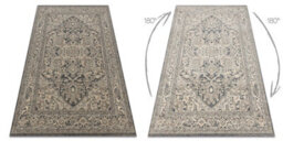 RugsX Wool Carpet Legend 468 10 Gb500 Osta - Rosette, Frame, Exclusive Grey   240X340 Cm - thumbnail 2