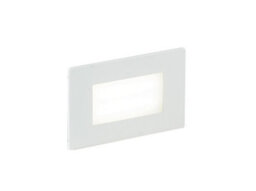 Luminosa Lighting Luminosa Bolt Outdoor Led Recessed Wall Light With Sensor White, Nickel, Ip65 200Lm 4000K 10.7X6.7X4.9Cm - thumbnail 2