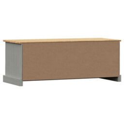 Vidaxl Tv Cabinet Vigo Grey 106X40X40 Cm Solid Wood Pine - thumbnail 7