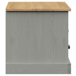 Vidaxl Tv Cabinet Vigo Grey 106X40X40 Cm Solid Wood Pine - thumbnail 6