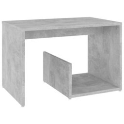 Vidaxl Side Table Concrete Grey 59X36X38 Cm Engineered Wood Side Tables - thumbnail 2