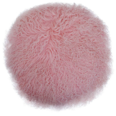 Orsina Bosie Luxury Pink Soft Fur Cushion - image 1