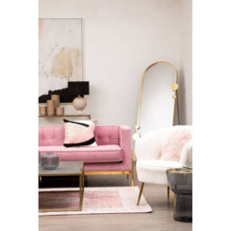 Orsina Bosie Luxury Pink Soft Fur Cushion - thumbnail 6