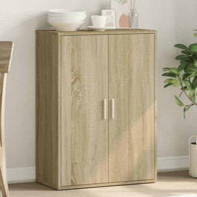 Berkfield Sideboard Sonoma Oak 60X31X84 Cm Engineered Wood - image 1