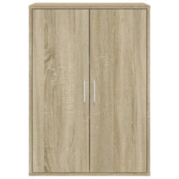Berkfield Sideboard Sonoma Oak 60X31X84 Cm Engineered Wood - thumbnail 5