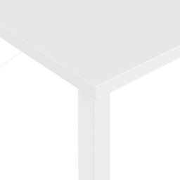 Walplus Computer Desk White 80X40X72 Cm Mdf And Metal - thumbnail 6