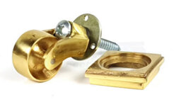 L&F 1X Brass Castor & Square29mm Screw In Castor  Furniture Beds Sofas Chairs Stools - thumbnail 7