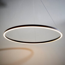 Anson Lighting Wostok Pendant Light Finished In Matt Black And White Silicone - thumbnail 5