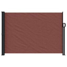 Walplus Retractable Side Awning Garden Sun Shade Canopy Gazebo For Back Door, Porch, Patio Brown 140X500 Cm - thumbnail 3