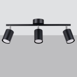 Luminosa Lighting Luminosa Lemmi Ceiling Spotlight Bar Black - thumbnail 1