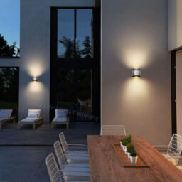 Long Life Lamps Company Modern Led Outdoor Wall Light Stainless Steel Warm White Zlc326Ww - thumbnail 9