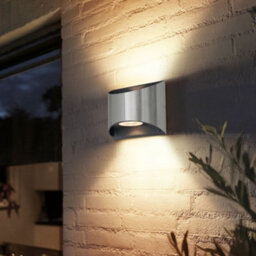 Long Life Lamps Company Modern Led Outdoor Wall Light Stainless Steel Warm White Zlc326Ww - thumbnail 7